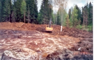 Kallion esiinkaivuuta
