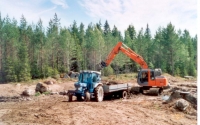 Maan kuormausta
